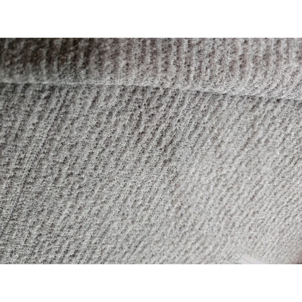 FLX Men's XL Gray Striped 1/4 Zip Mock Neck Pullover w/ Pockets - Picture 5 of 5